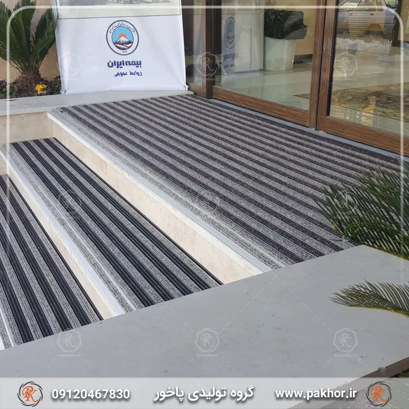 نمونه اجرا شده پادری آلومینیومی دو سانتی کد M4